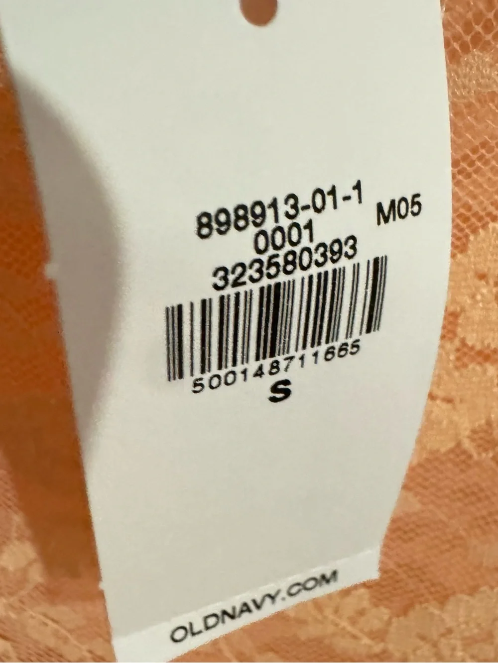 Fit & Flare Lace Peach Midi Dress Size S